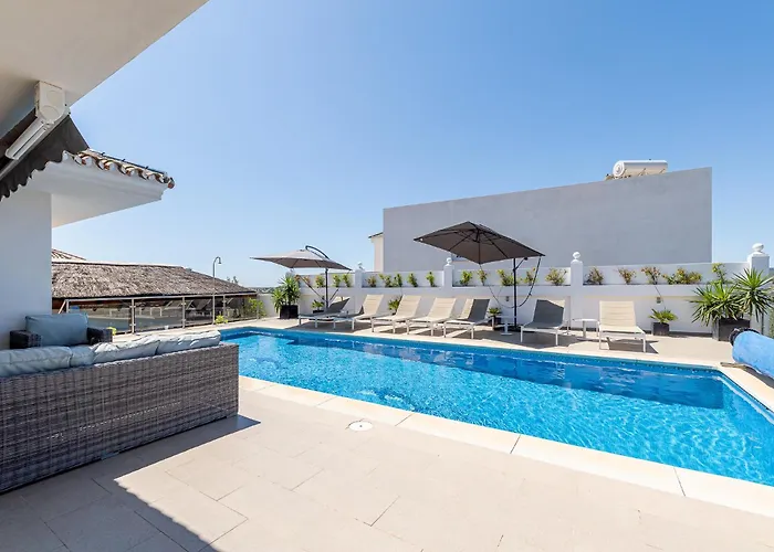 Stunning 6 Bed Private Pool Mijas Gol Villa *